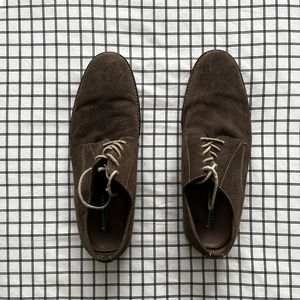 Ashton Gray Suede Shoes